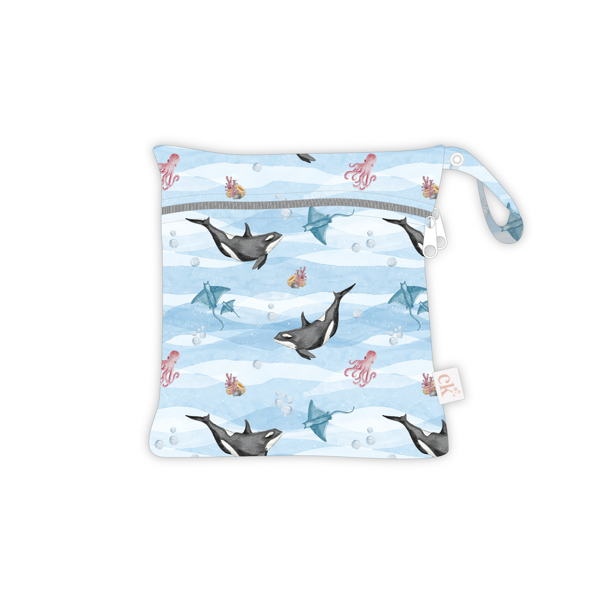 Double Pocket Wet Bag - Assorted