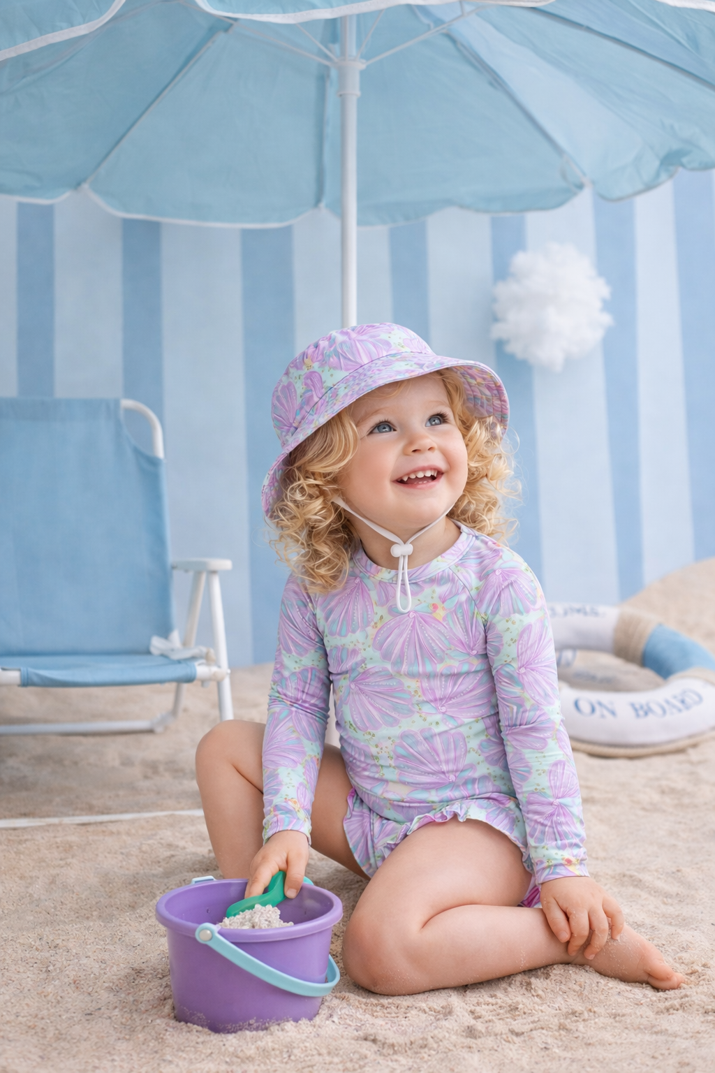 Swim Hat Shimmer Shells