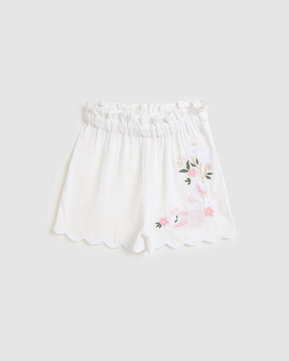 Lottie Shorts - White