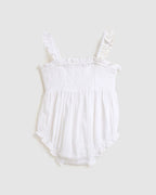 Vienna Playsuit - White