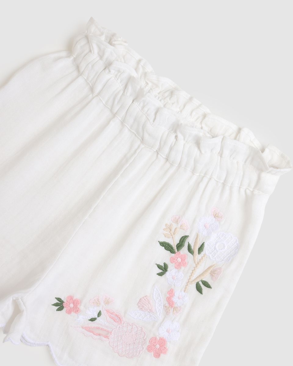 Lottie Shorts - White