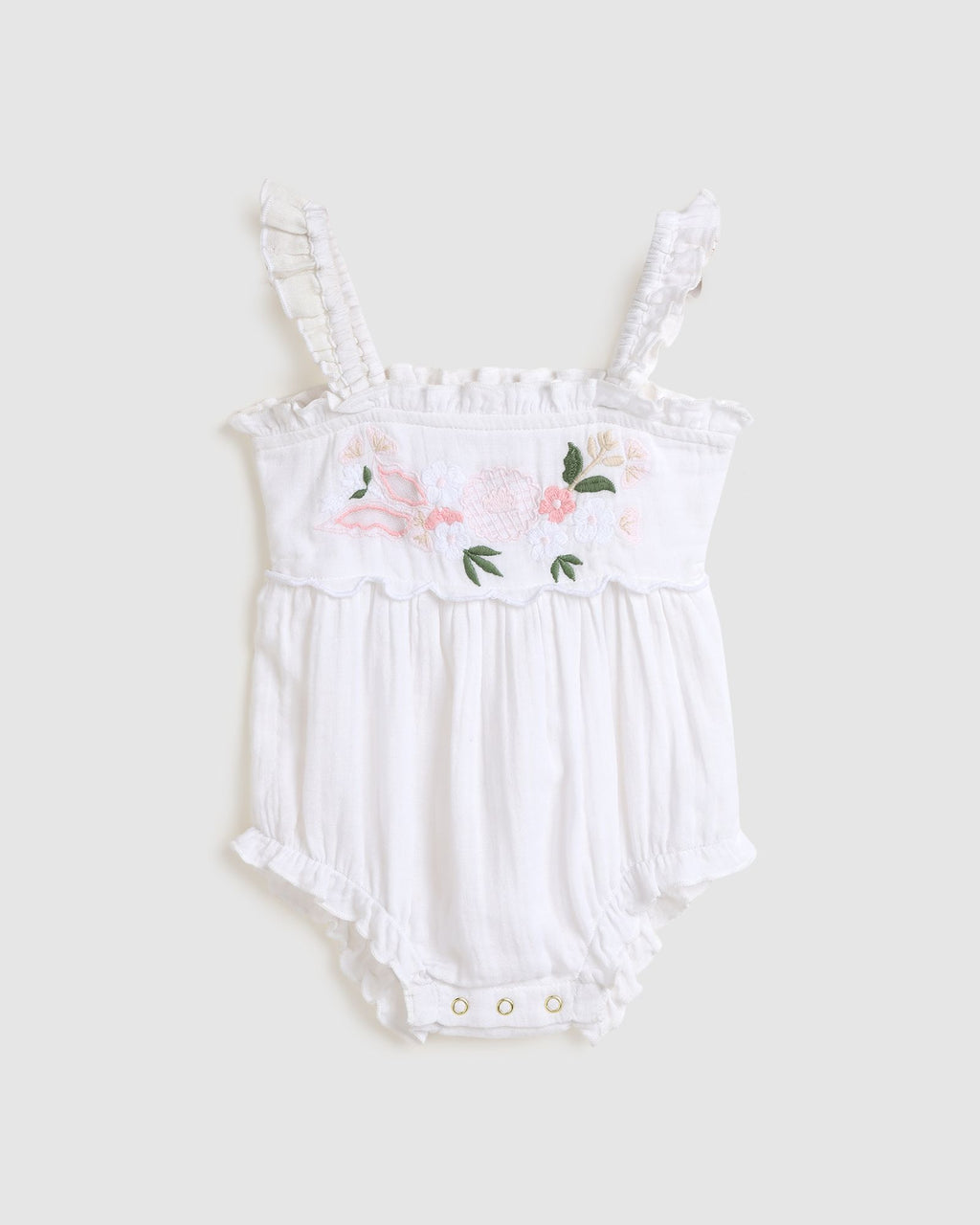 Vienna Playsuit - White