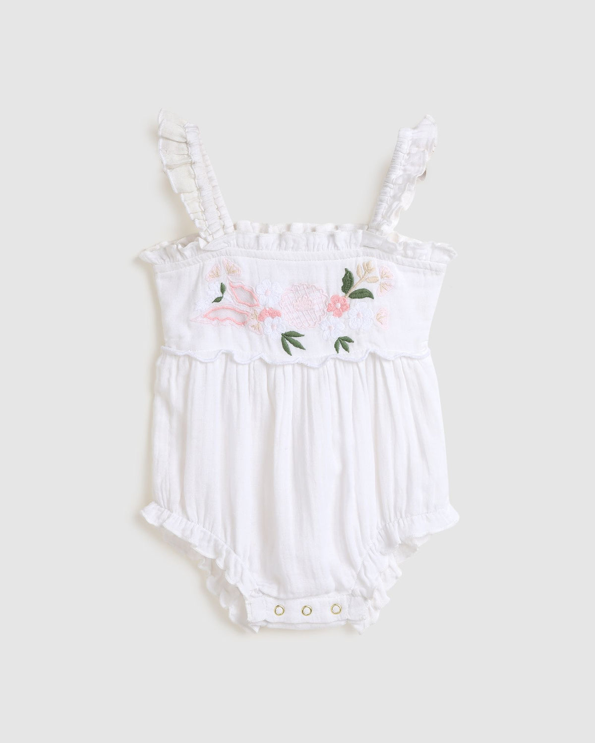 Vienna Playsuit - White