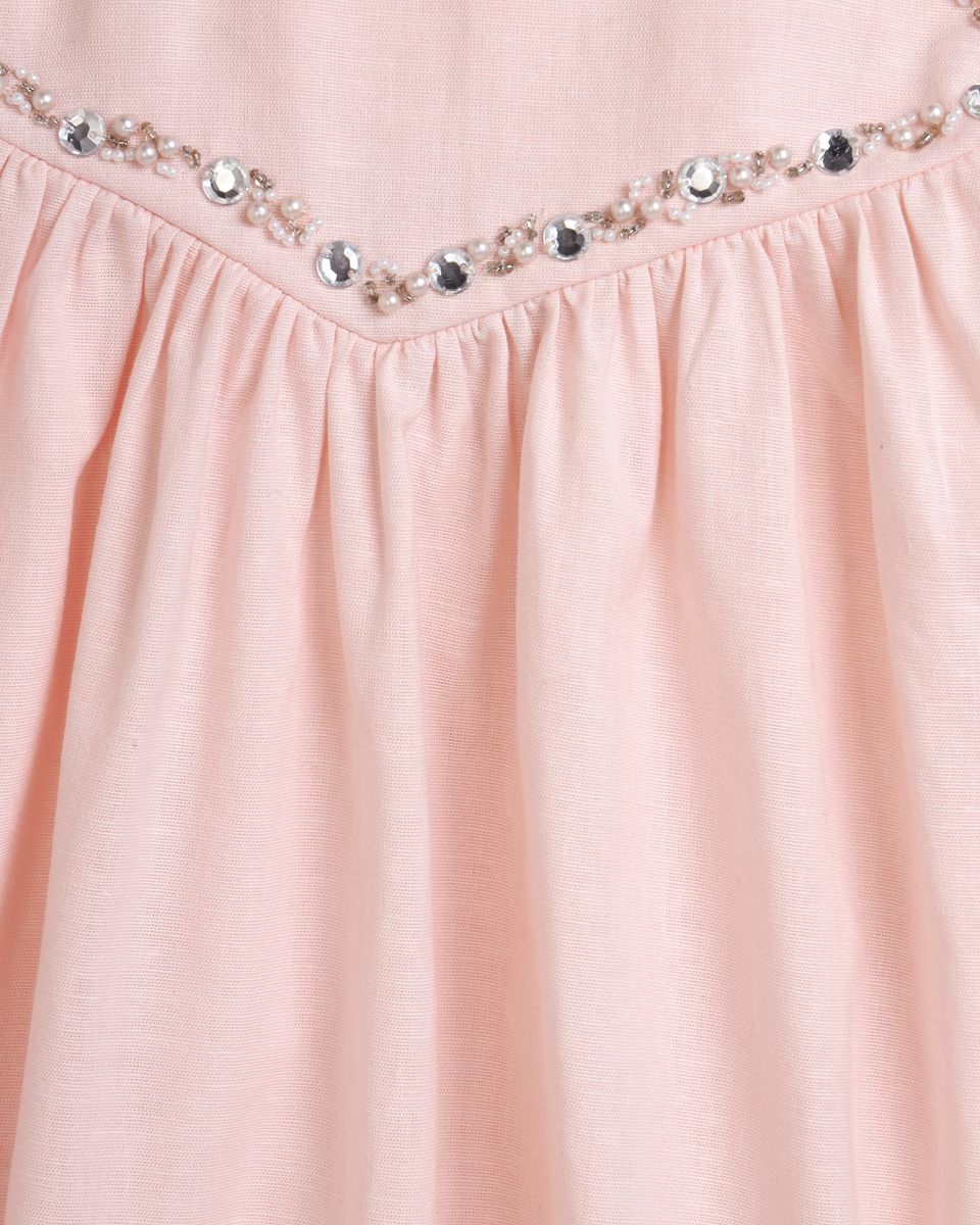 Holiday Dress - Pink Sequins