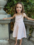 Holiday Dress - Pink Sequins