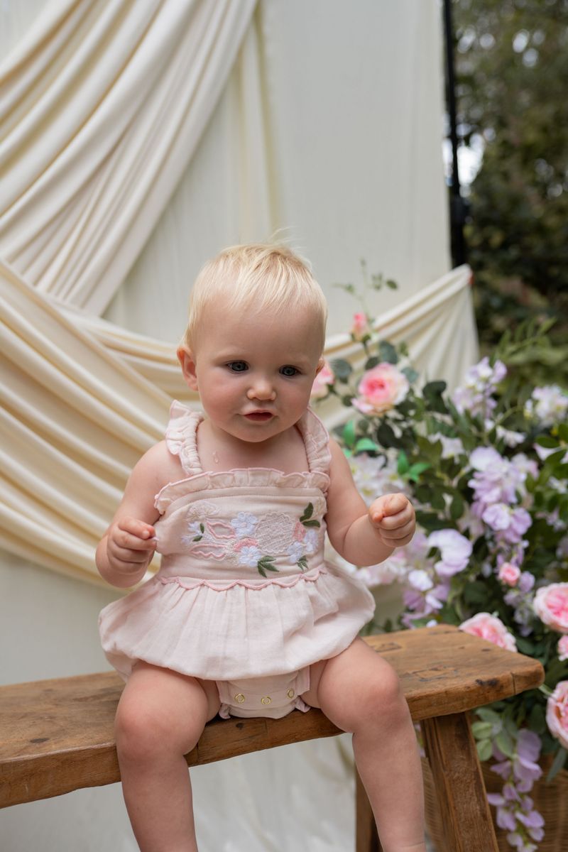 Vienna Playsuit - Pink