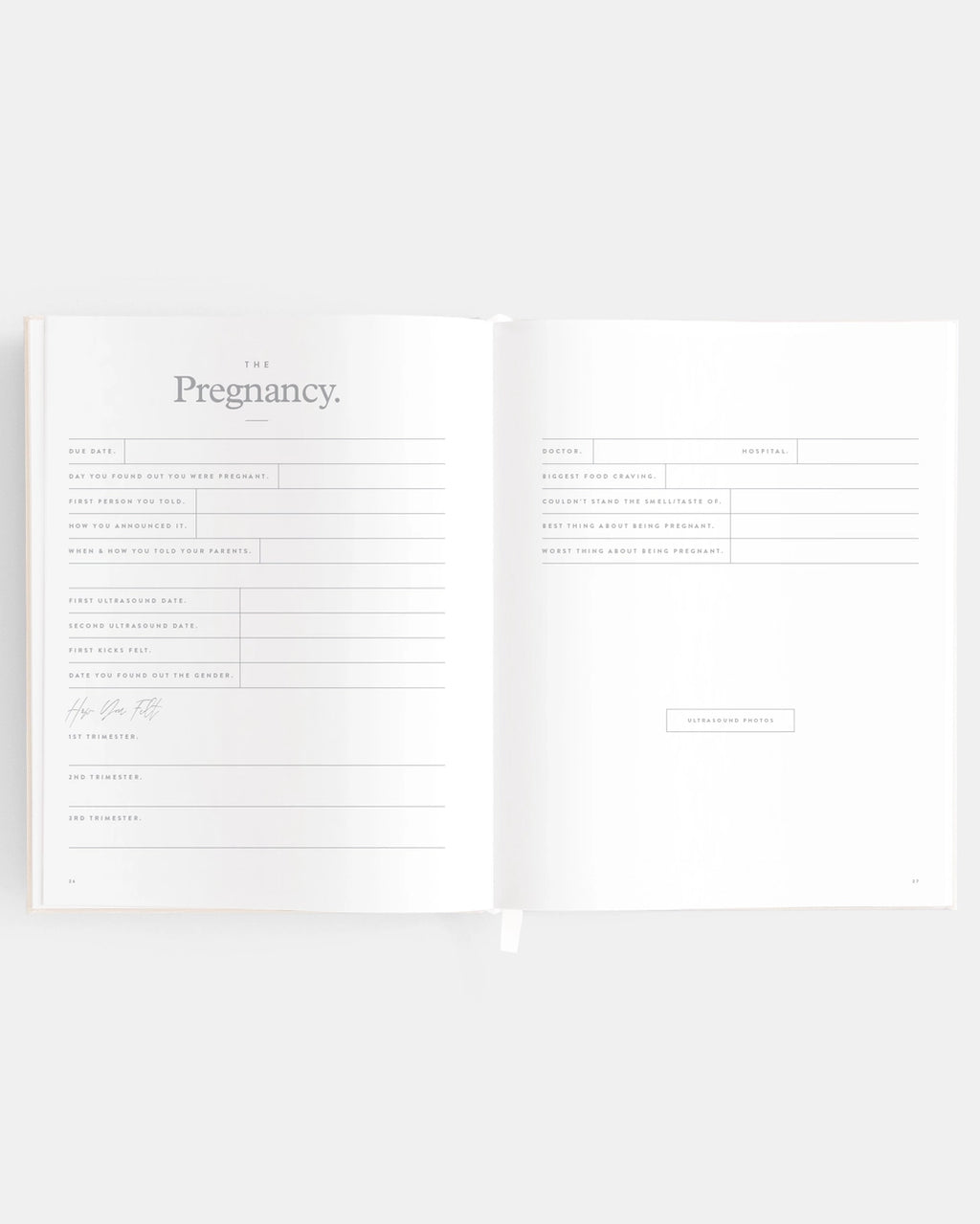 Baby Book Petal Stripe