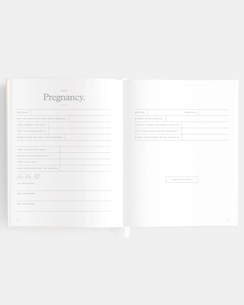 Baby Book Petal Stripe