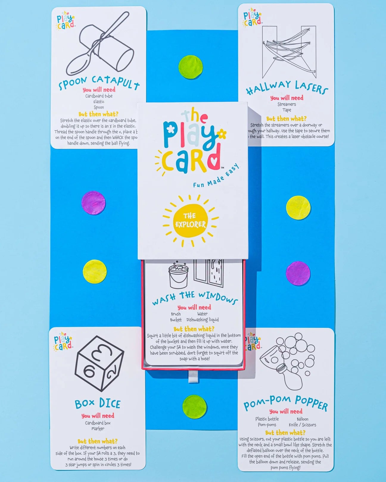 THE EXPLORER- Play Cards