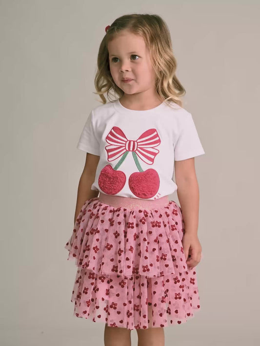 Cherry Pie Tulle Skirt