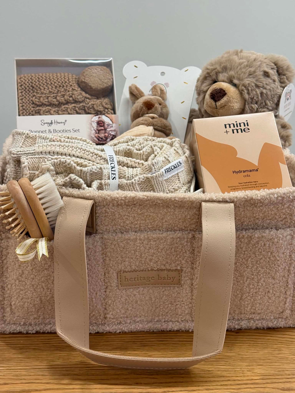 Signature Nappy Caddy - Beige