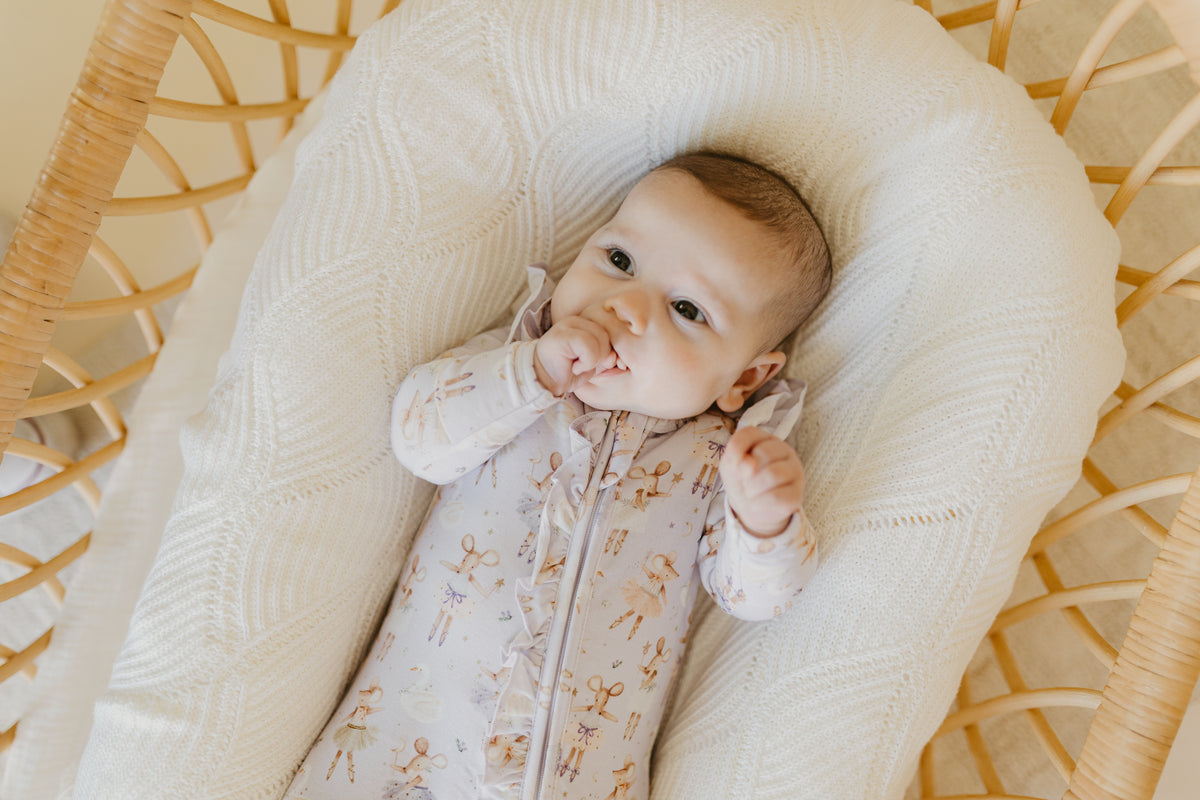 Tiny Dancer | Bamboo Zipsuit