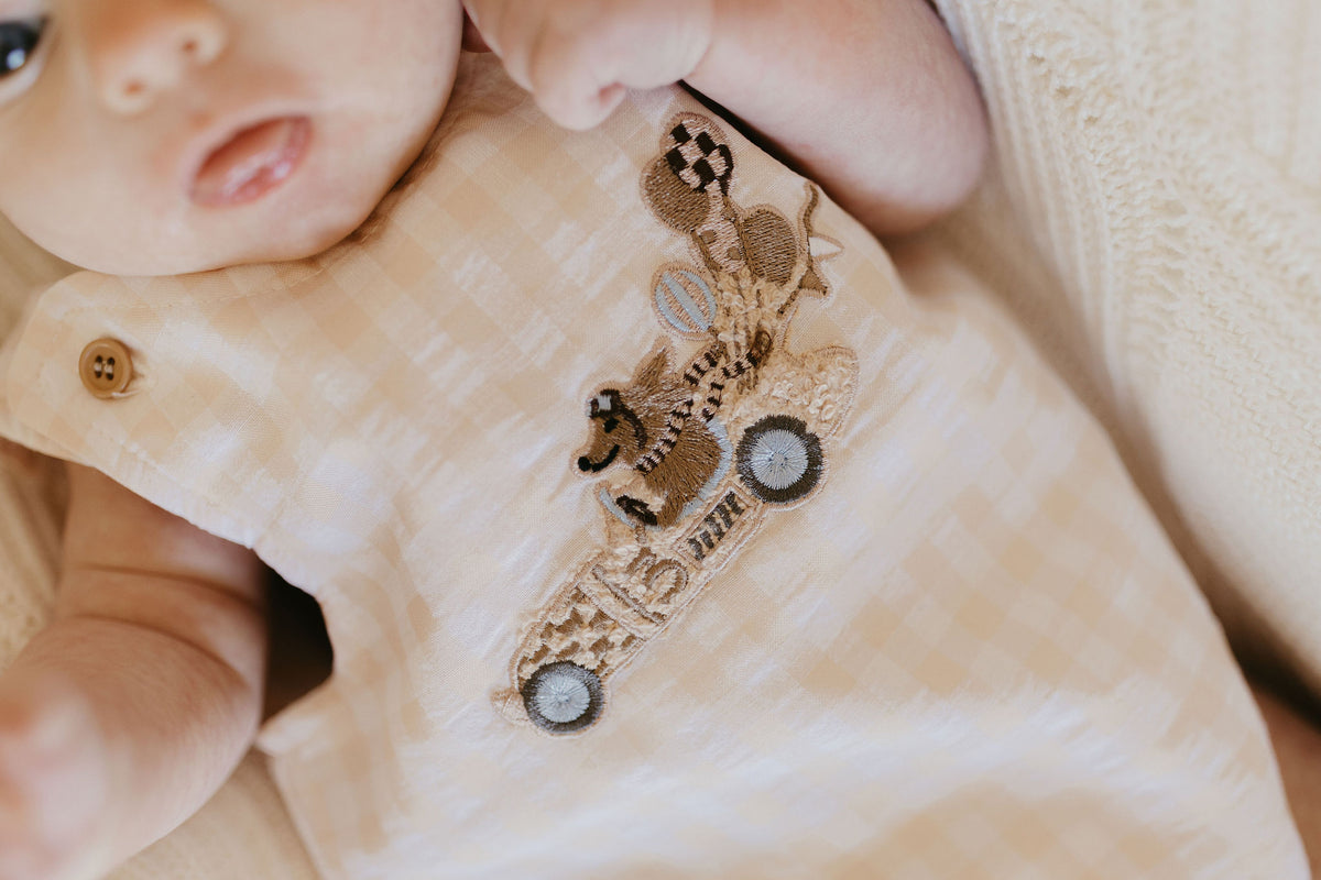 Little Racer Romper