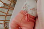 Rose Ribbed Leggings