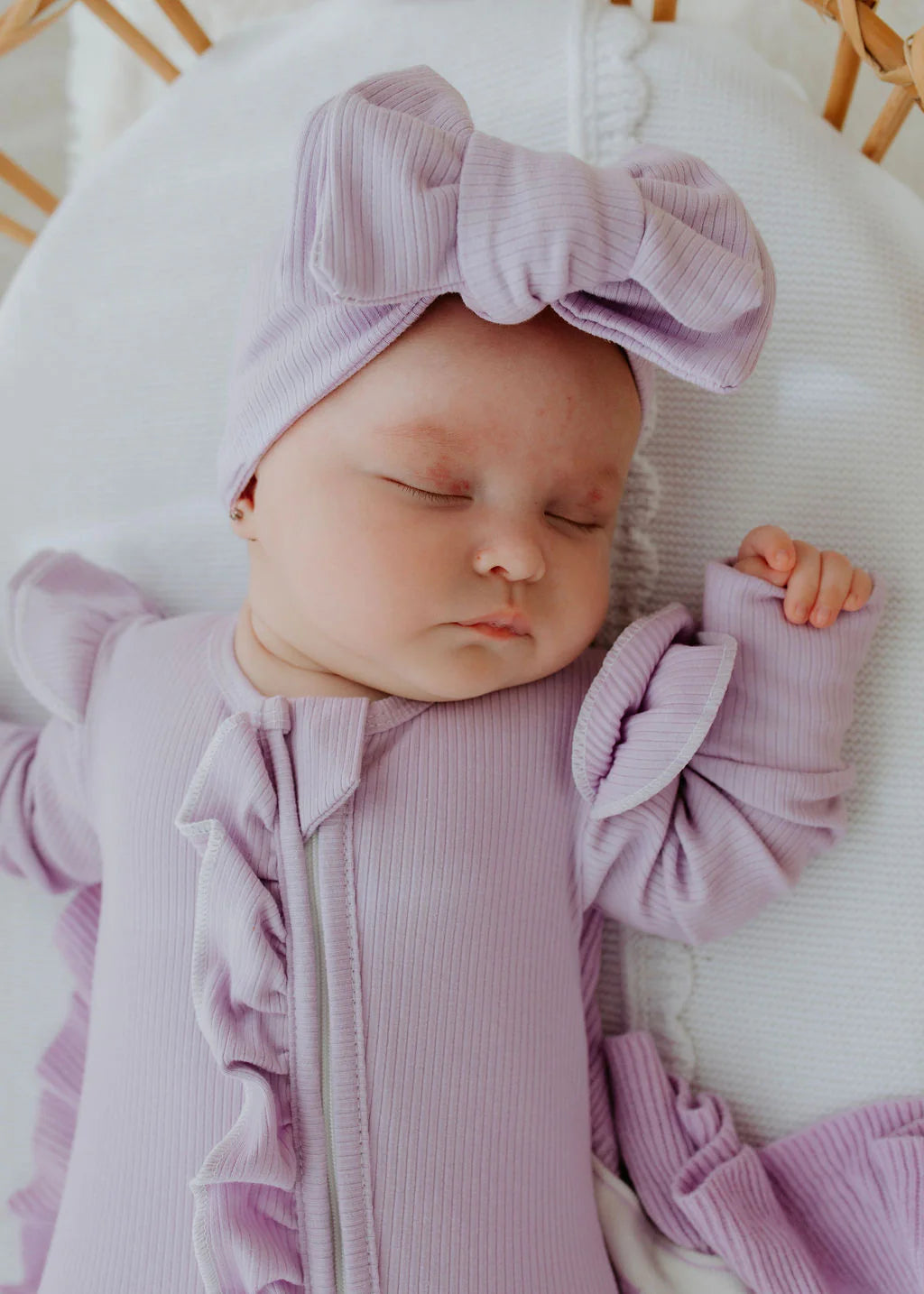 Oversized Top Knot | Lavender