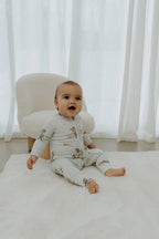 Aviator Teddy | Bamboo Zipsuit