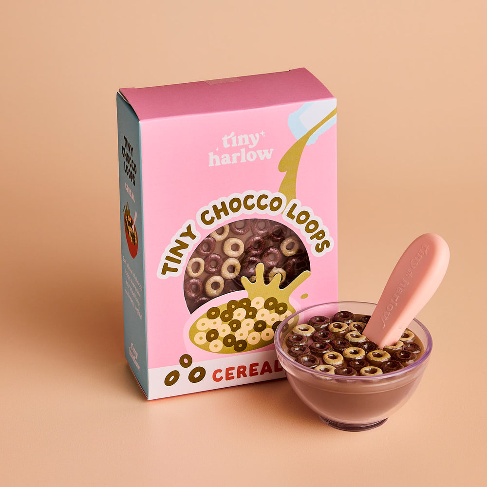 Tiny Tummies Tiny Chocco Loops Cereal Bowl