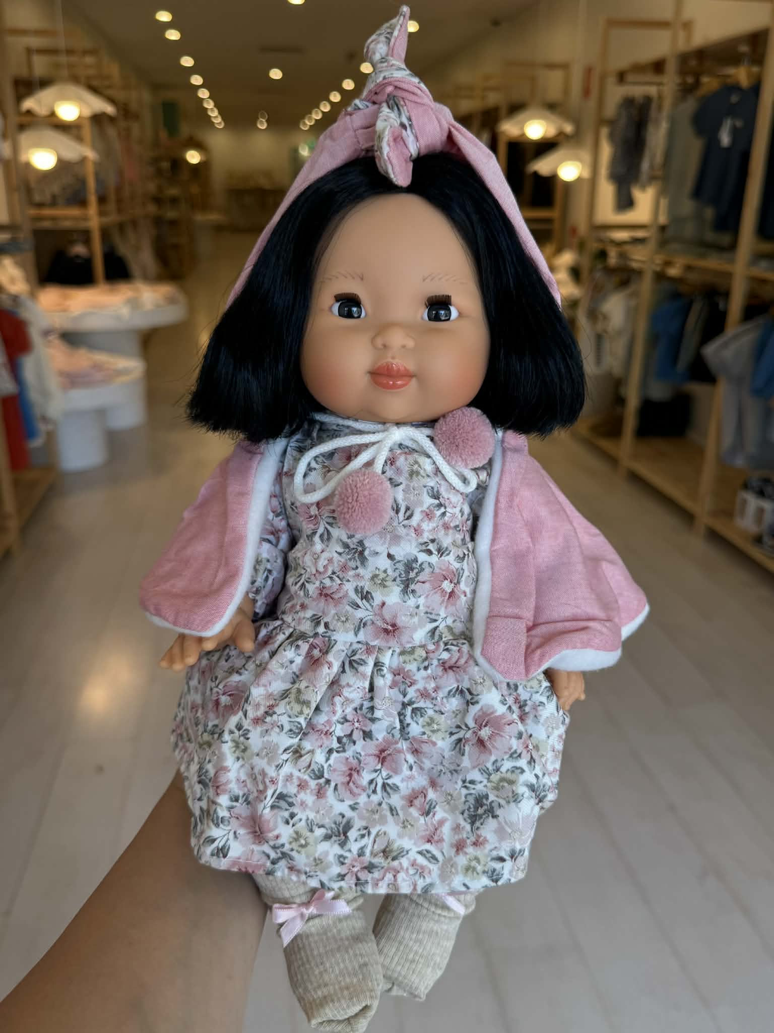 Llorens Doll Outfit Floral Dress Bolero Jacket