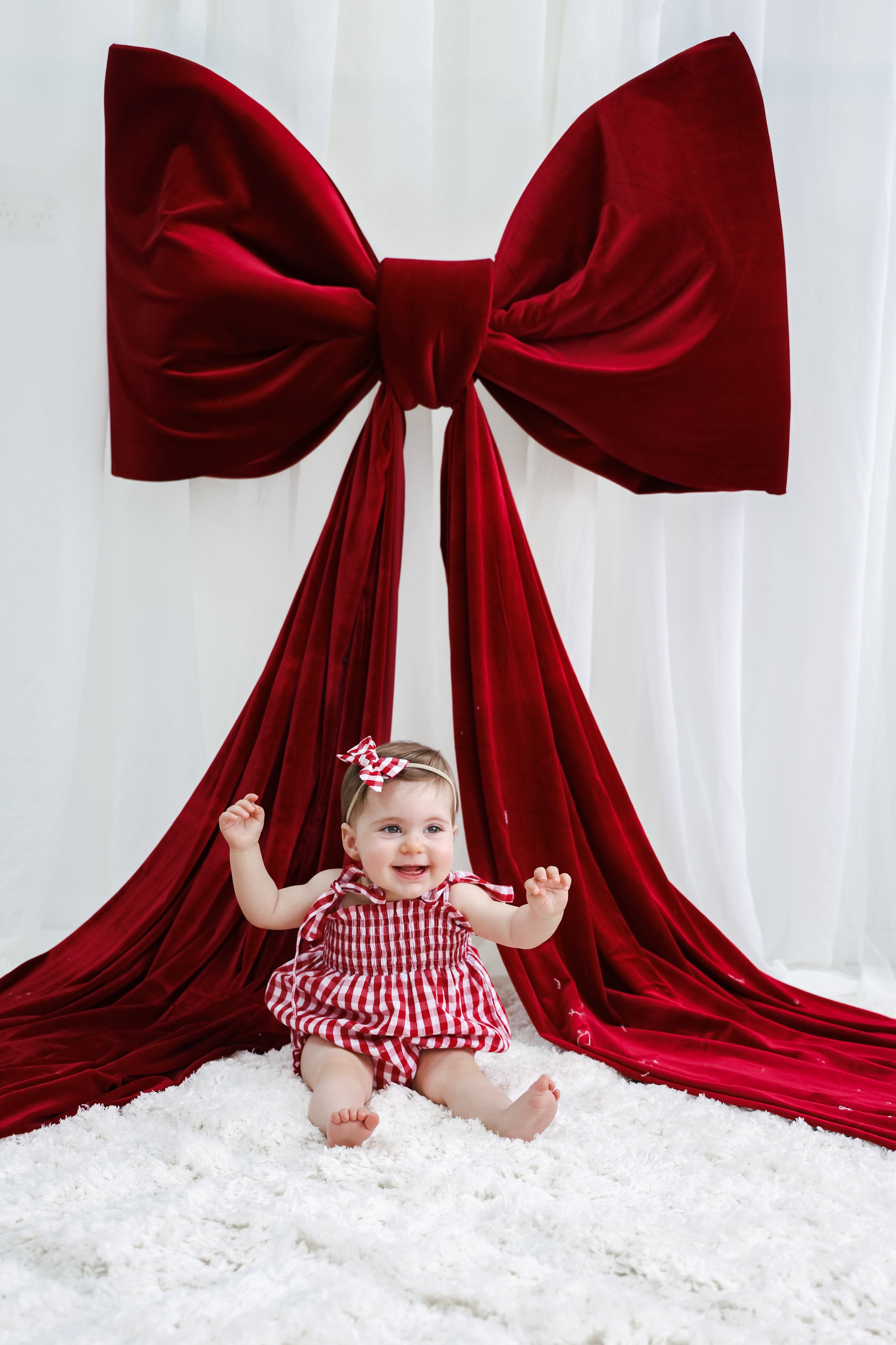 Gingham Bow Headband | PREORDER