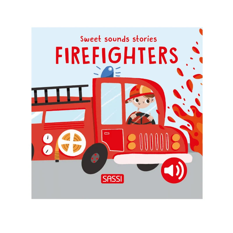 Sassi Board Book Sweet Sounds - Firefighters
