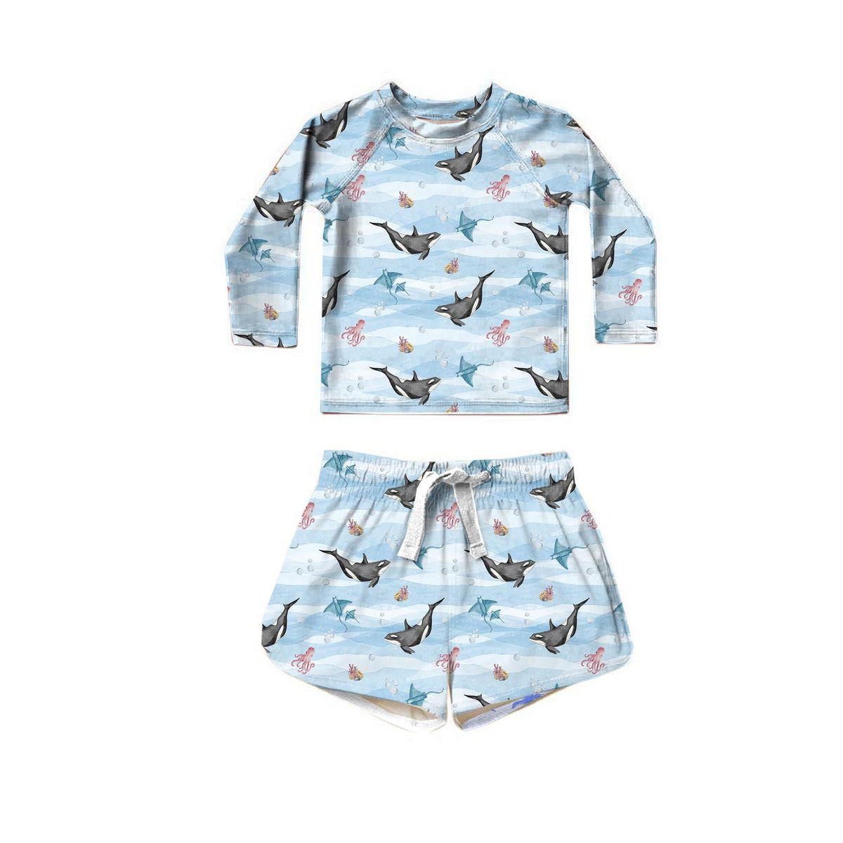 2-Pce Swim Set - Ocean Safari