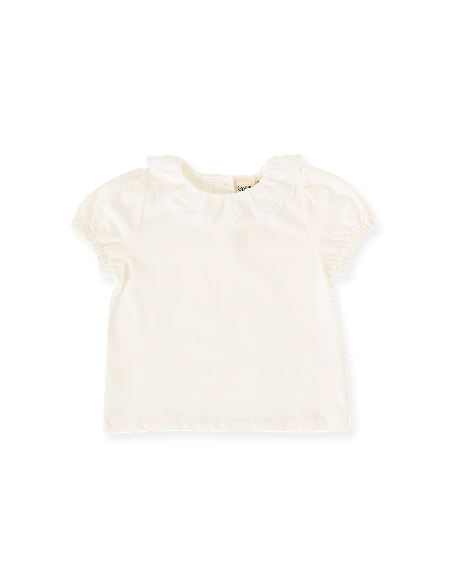 Laura Puff Sleeve Collar Top