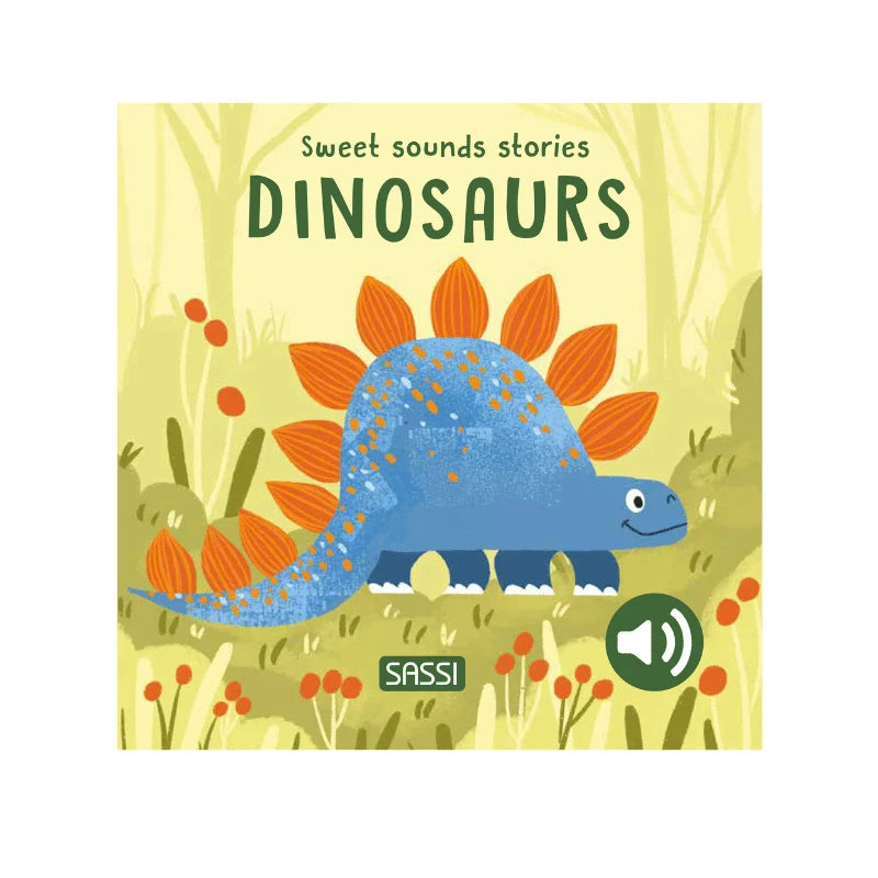 Sassi Board Book Sweet Sounds Stories - Dinosaurs