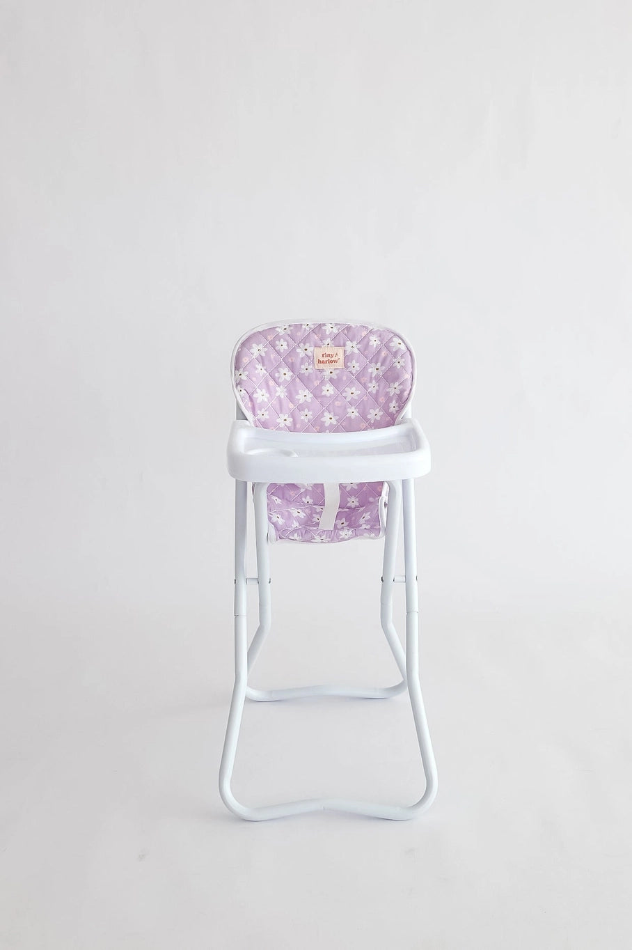 COMING SOON Tiny Harlow Doll Highchair - Lilac Daisy