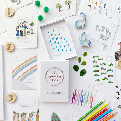 The Amazing 123 Flash Cards