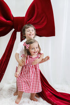 Gingham Bow Clip | PREORDER