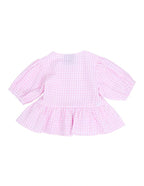 Checkered Top - Pink