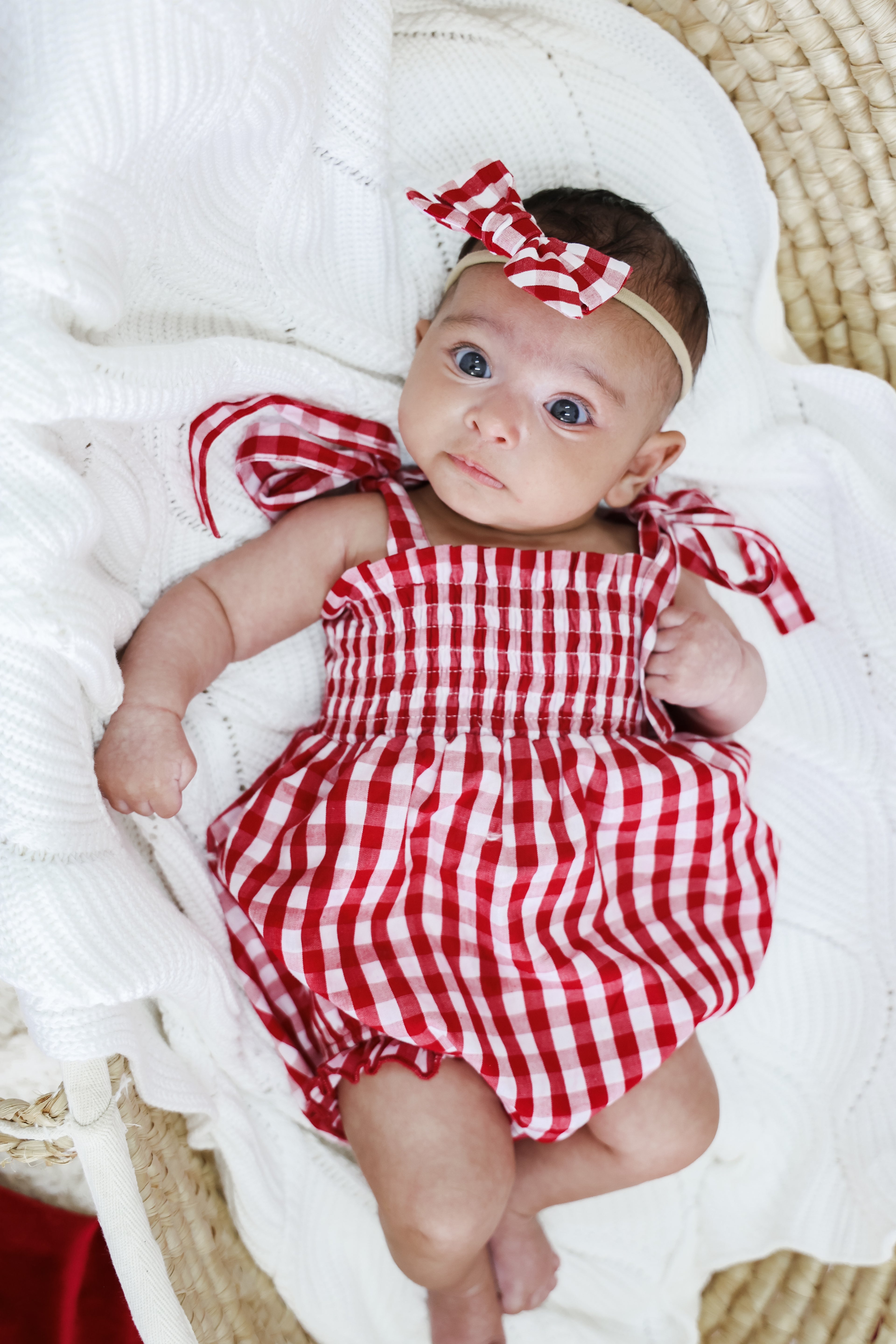 Gingham Bow Headband | PREORDER