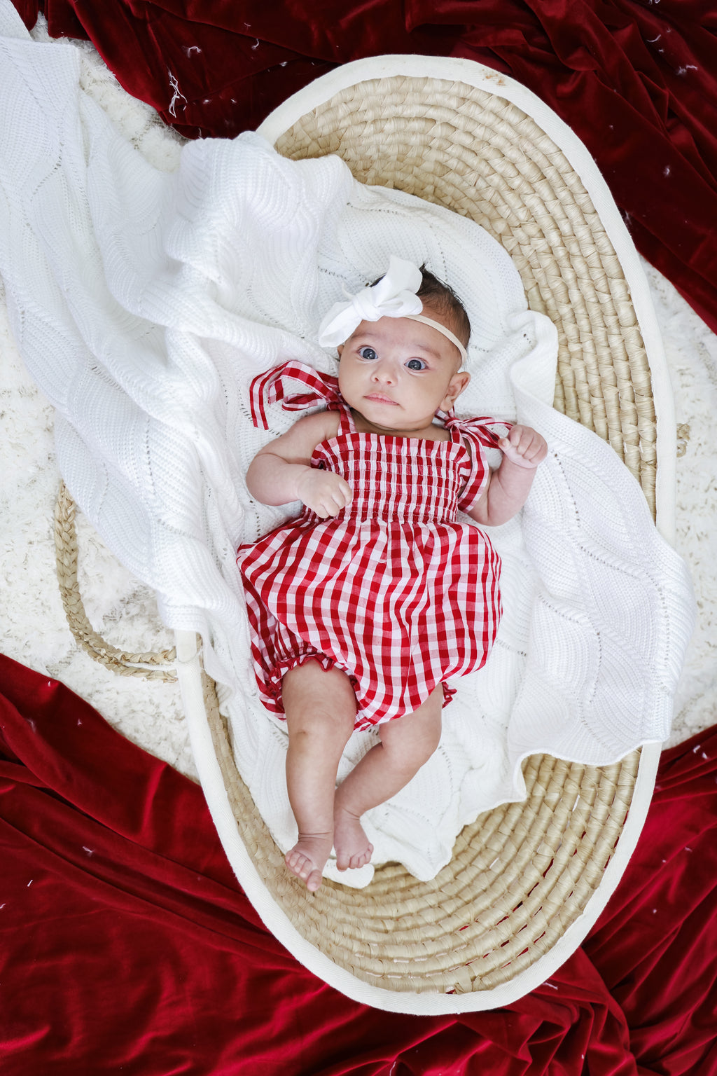 Signature Organic Knit Blanket - Pearl White