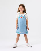 Wild Strawberry Pinafore Dress