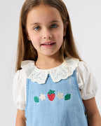 Laura Puff Sleeve Collar Top