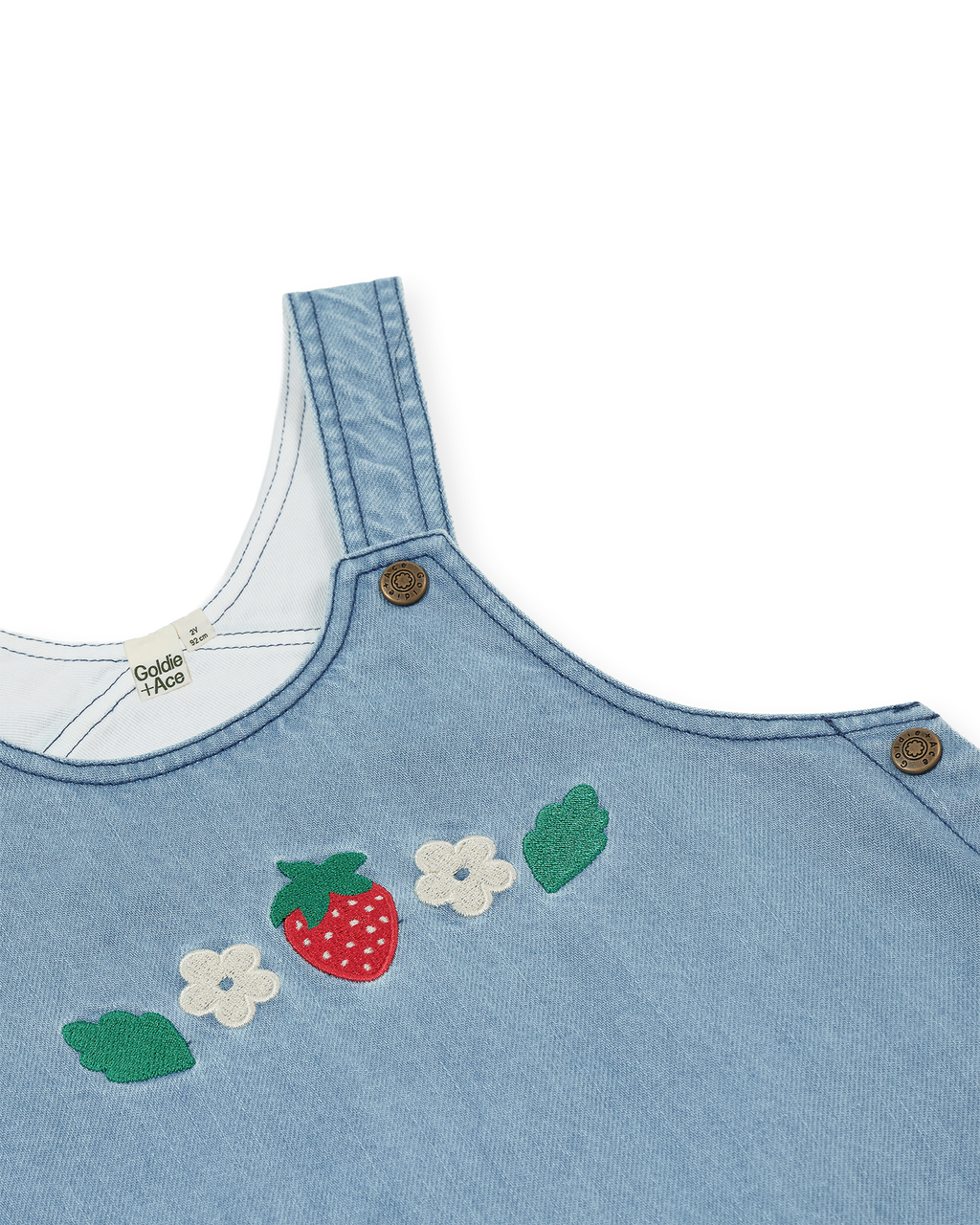 Wild Strawberry Pinafore Dress