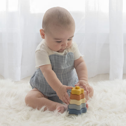 Silicone Star Stacking Tower