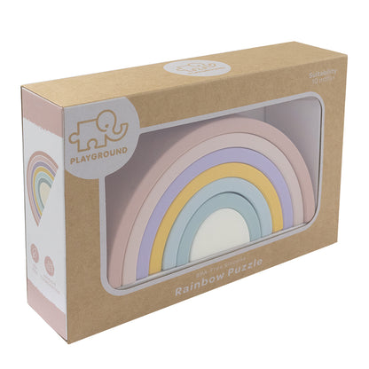 Silicone Rainbow Puzzle - Assorted