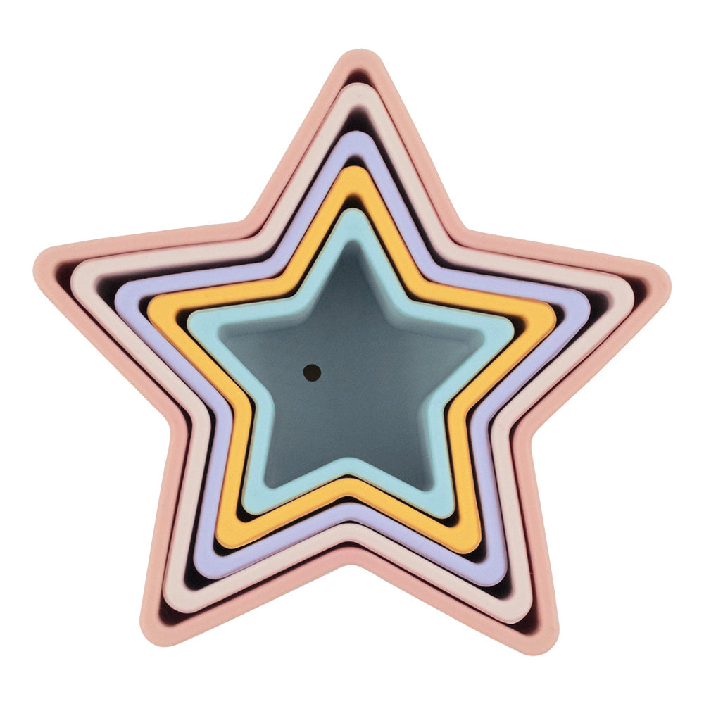 Silicone Nesting Stars - Assorted