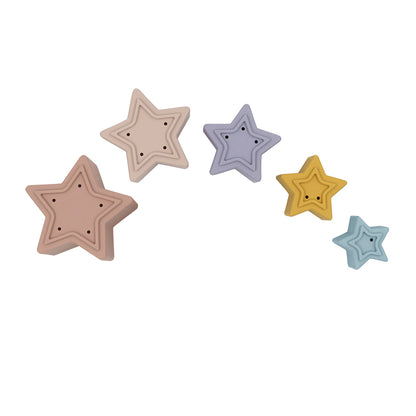 Silicone Nesting Stars - Assorted