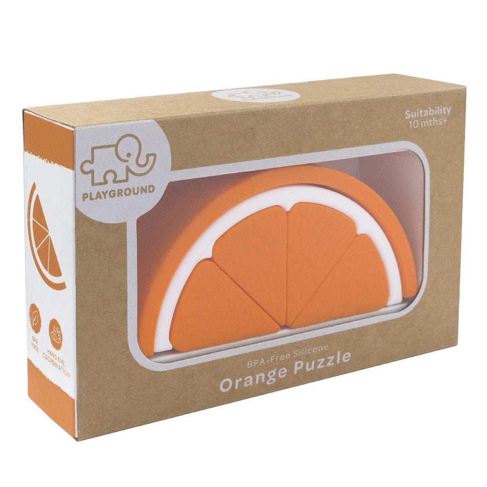 Silicone Orange Puzzle