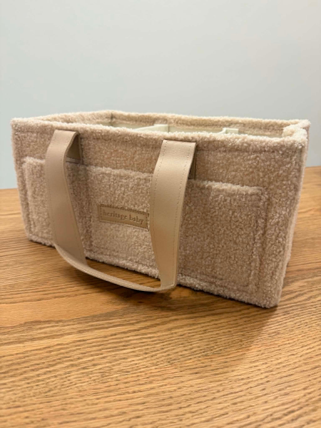 Signature Nappy Caddy - Beige