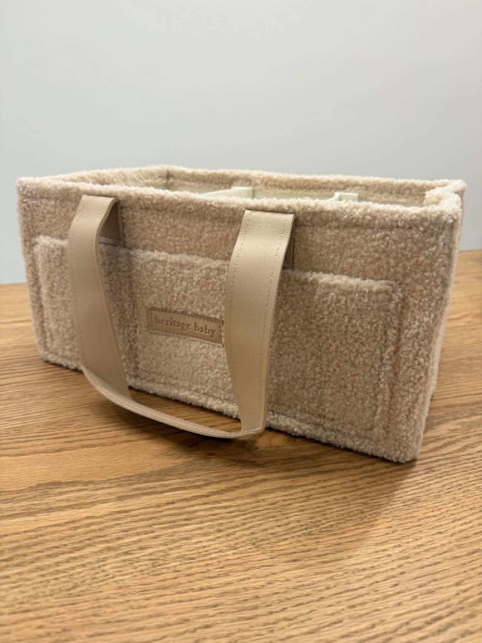 Signature Nappy Caddy - Beige