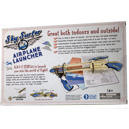 Sky Surfer Paper Airplane Launcher