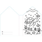 Sassi Colouring Book House - Sea