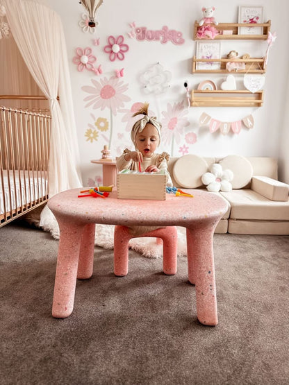 Sprinkle Table &  2 Chairs Set - Pink