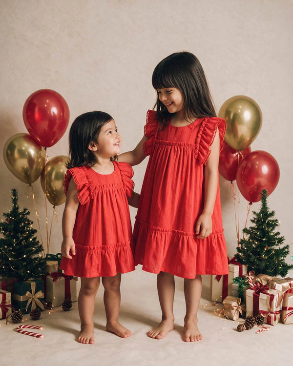 Festive Broidery Dress
