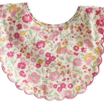 Scallop Bib Rose Garden