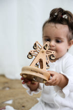 Wooden Musical Carousel - Ferris Wheel