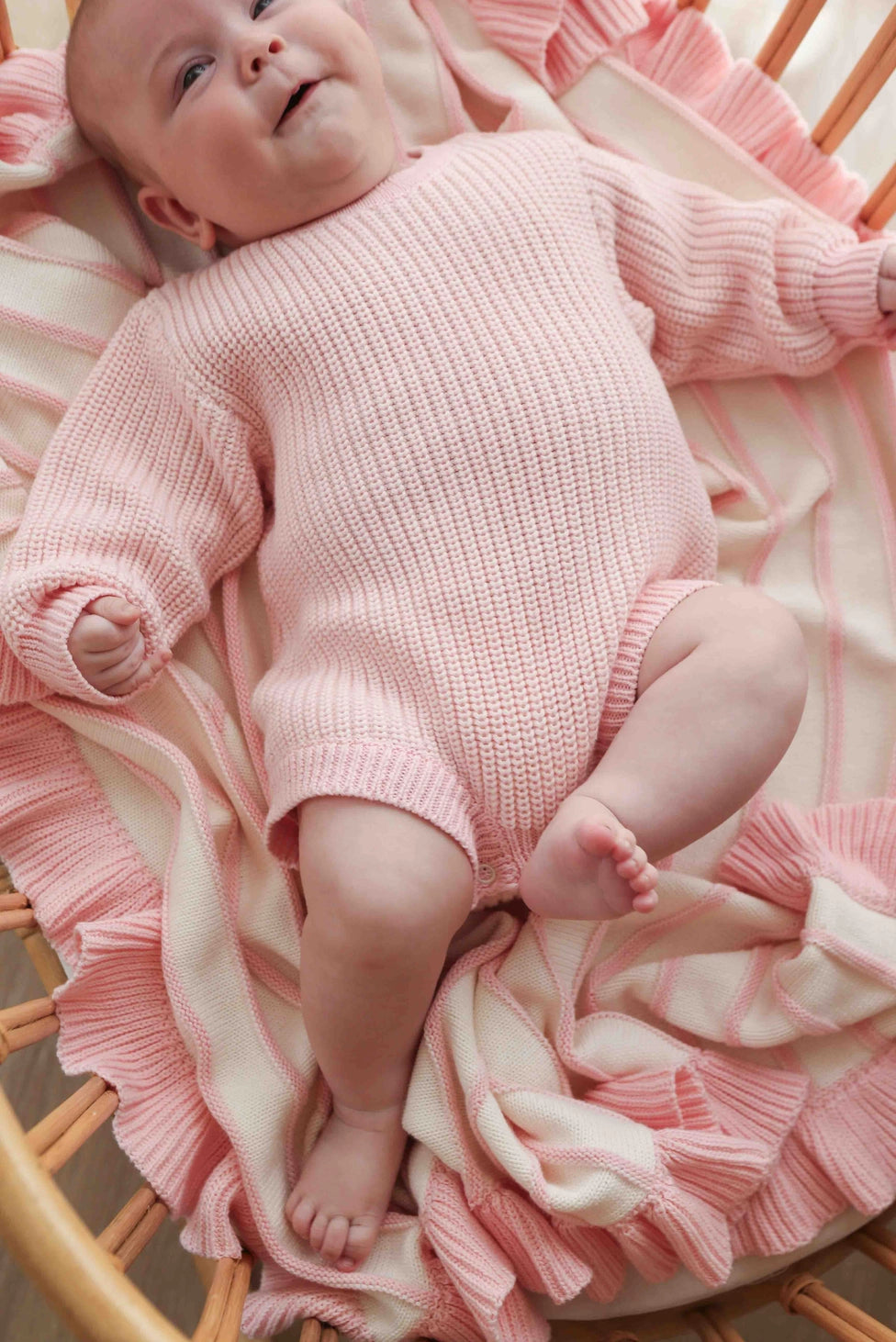 Chunky Ls Romper | Sweetpea
